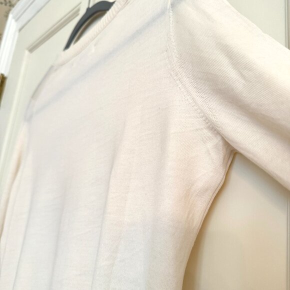 Zadig Voltaire Miss Camo Skull Ivory Merino Wool Sweater Size Large NWOT - Picture 14 of 16